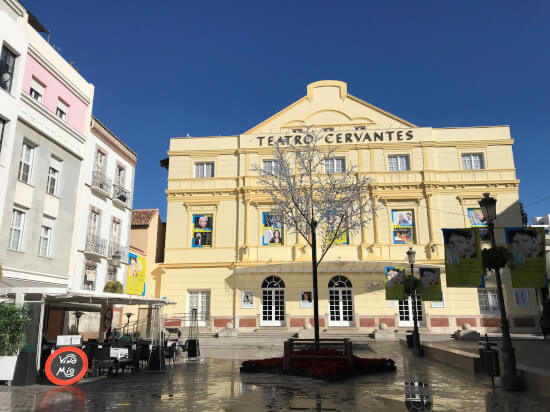 Malaga theater Cervantes